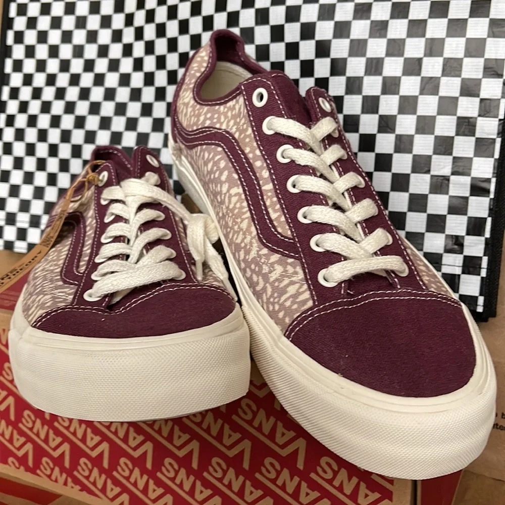 Vans Style 36 DECON Eco Theory Animal Mauve/wme Men’s sneakers - Picture 7 of 16